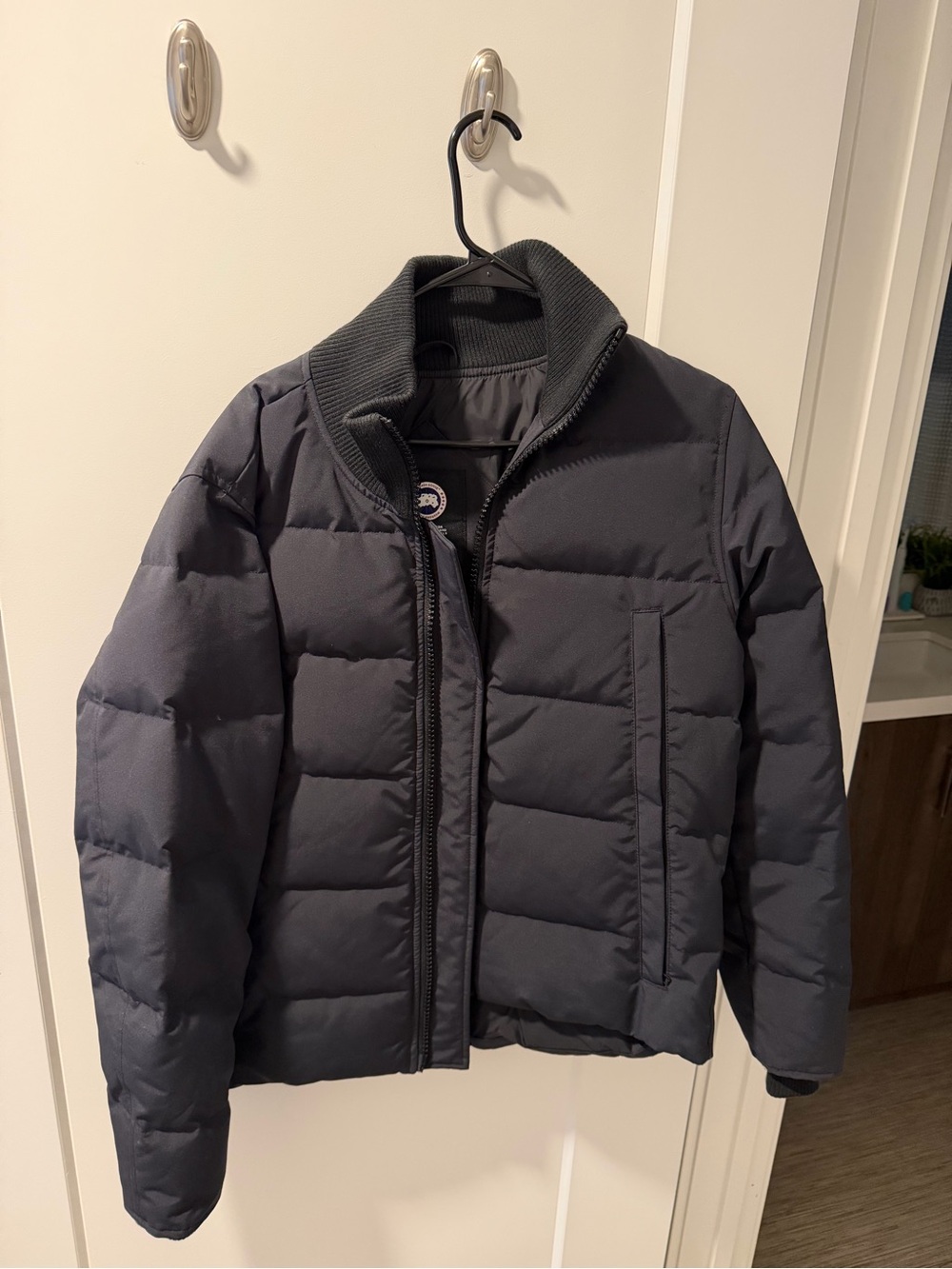 Canada Goose Woolford 3807M Men’s Down Jacket Navy Size M